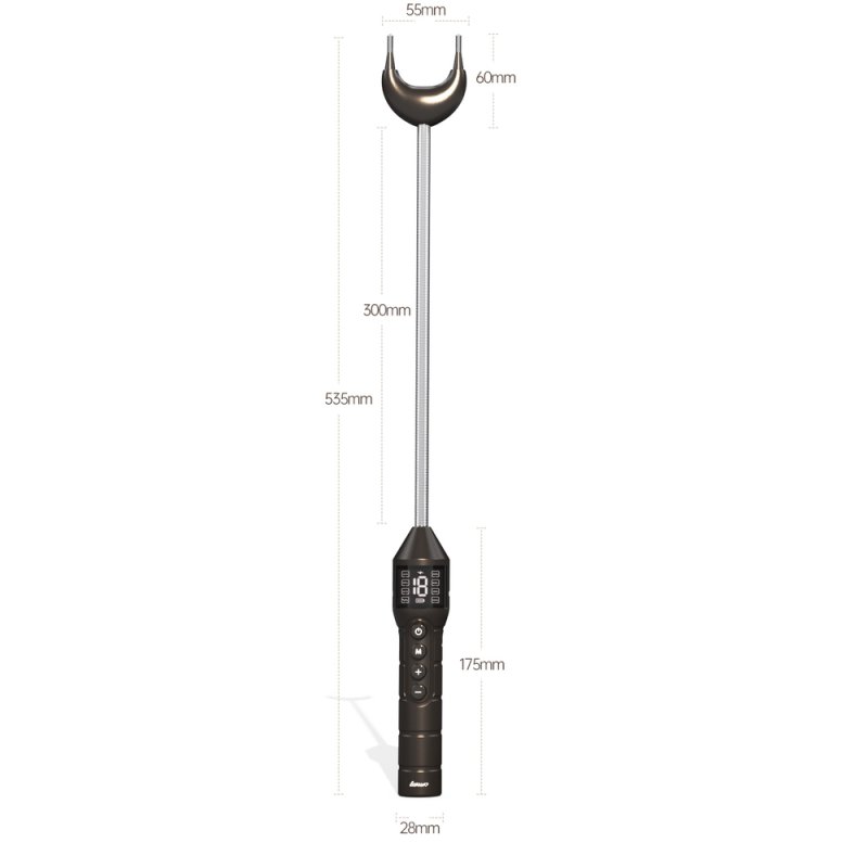 Super Long 53.5 cm OX Electric Shock Rod (Excluding other accessories)