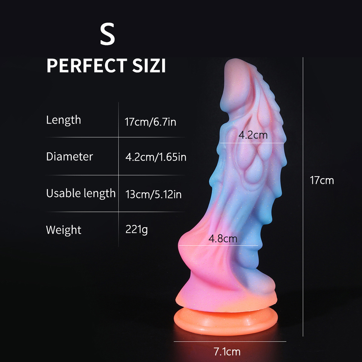 Luminous Dragon Monster Dildo