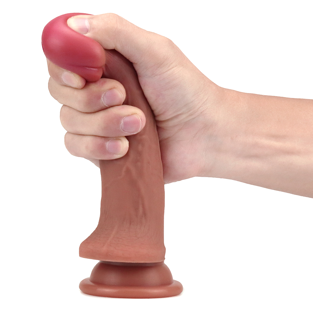 7.1"/18 cm Realistic Mushroom head Dildo - Big Head