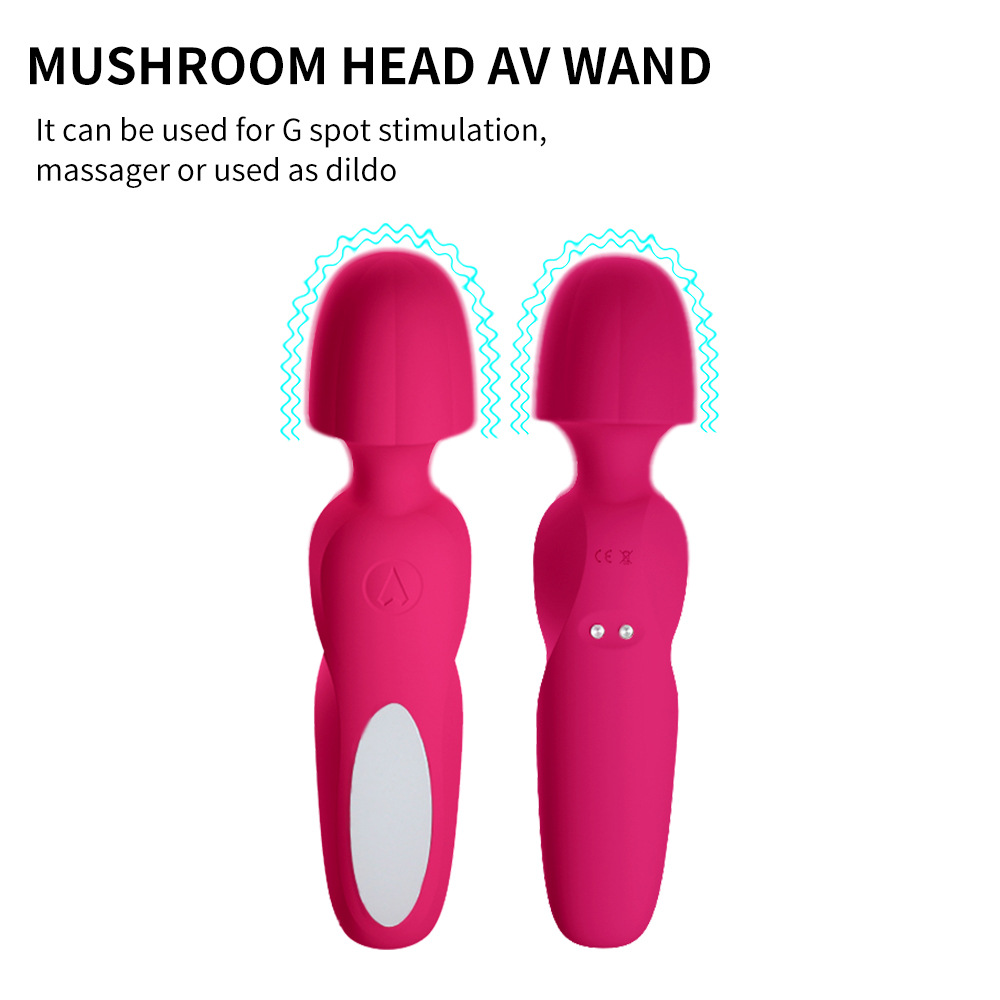 mushroom head masturbating mini vibrator