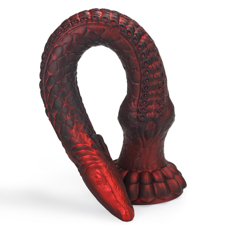 Large Silicone Anal Toy - Eel Oversized Anal Dilation Toy