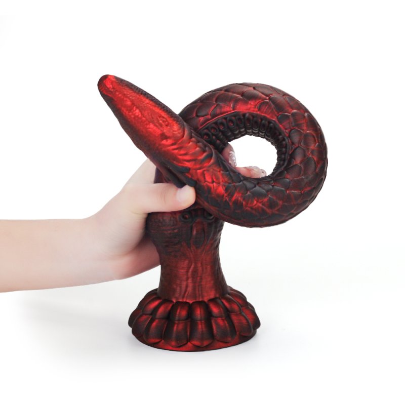 Large Silicone Anal Toy - Eel Oversized Anal Dilation Toy