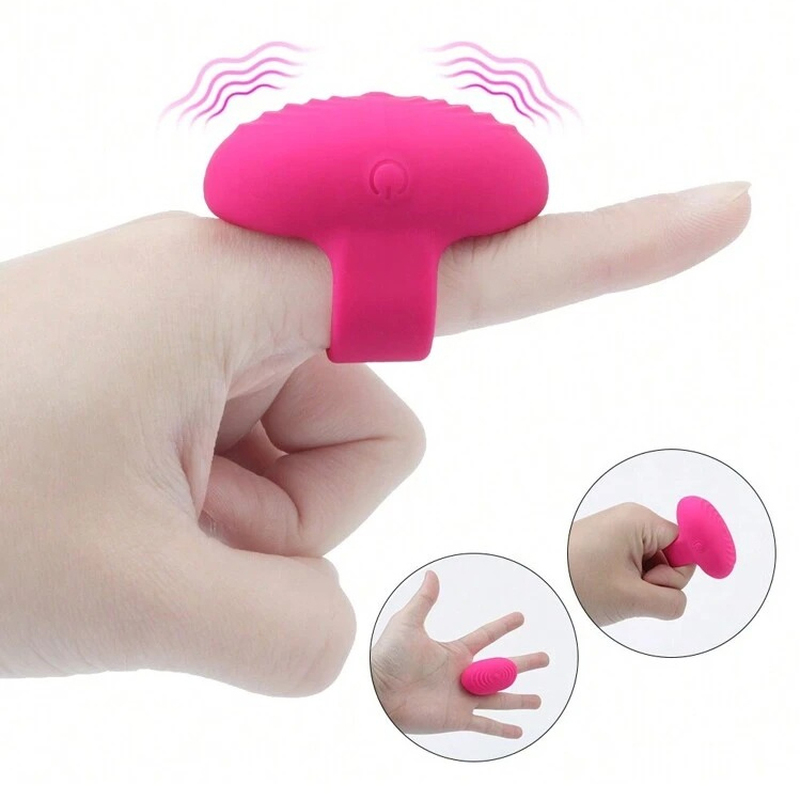 Silicone Vibrating Finger Ring