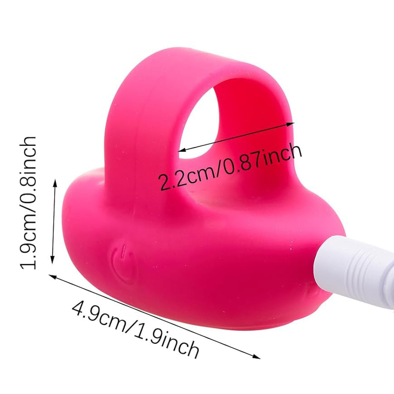 Silicone Vibrating Finger Ring