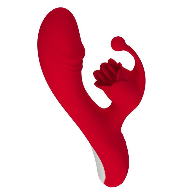 Rose Clit Stimulation Rabbit Vibrator