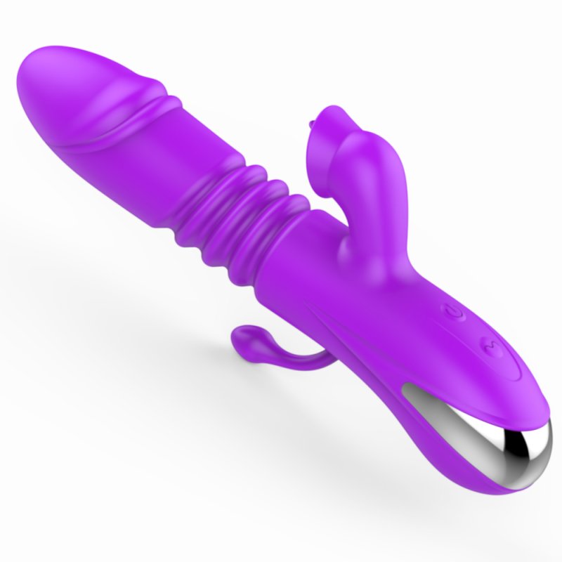 Thrusting Double Stimulation Vibrator