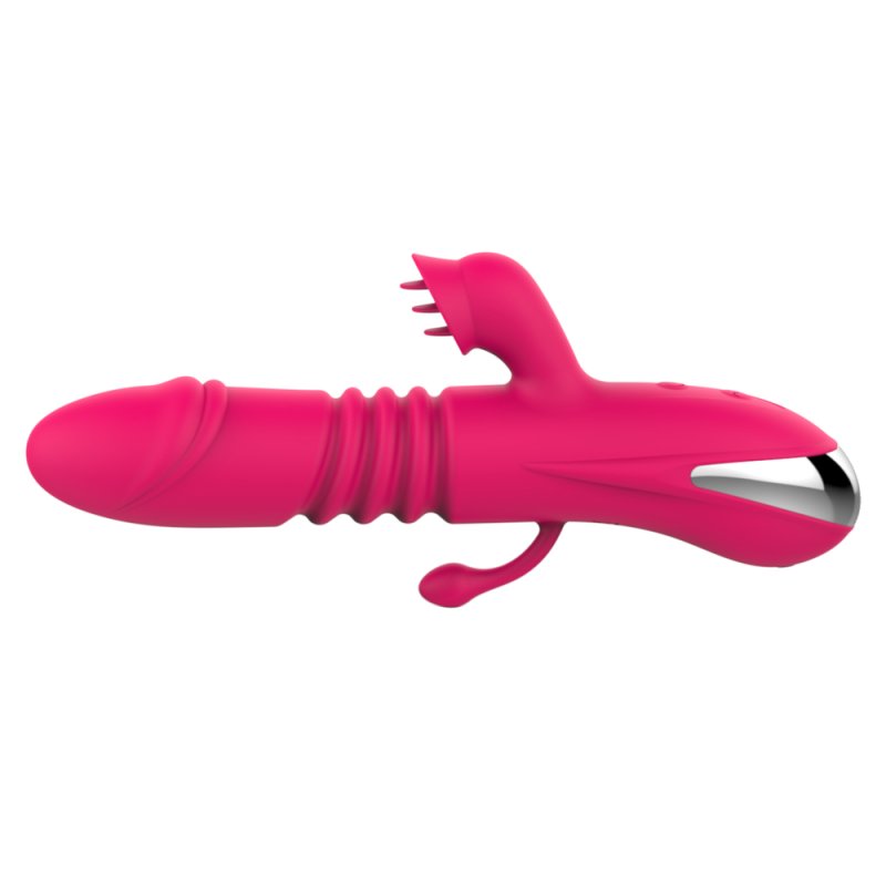 Thrusting Double Stimulation Vibrator