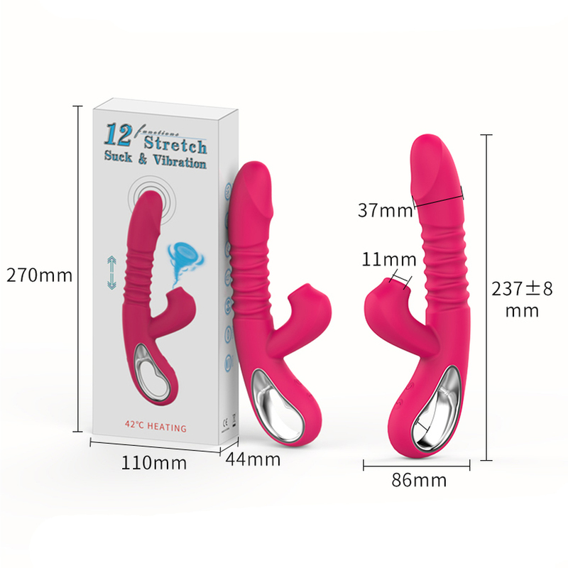 Meina Thtusting & Suction Vibrator