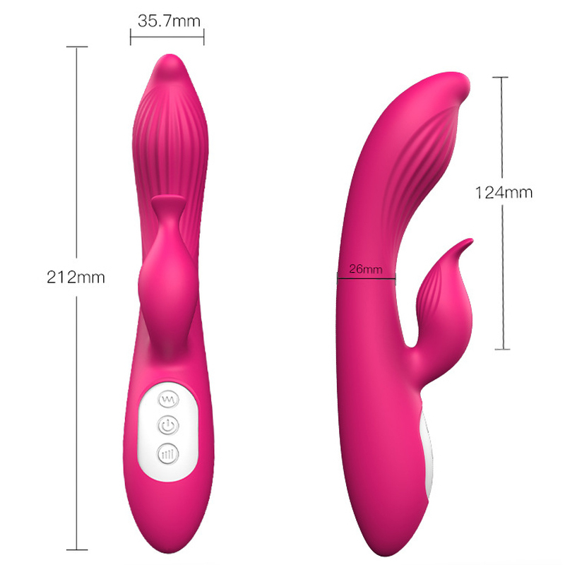 Fire Dance Rabbit Heating Vibrator