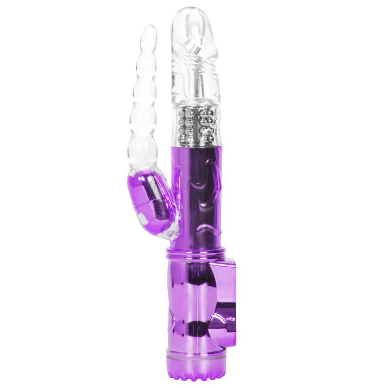 Rattlesnake Anal Beads Jelly Vibrator