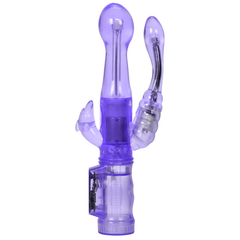 Double Indulgence Rabbit Vibrator