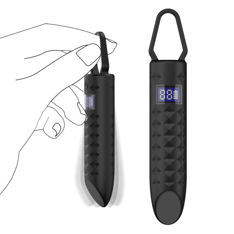 LCD Mini Vibrator Bullet with Lipstick Shape