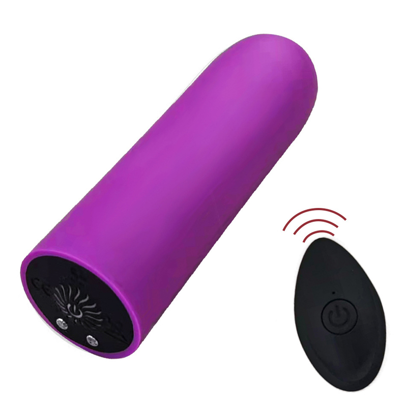 Magnetic Charging Remote Control Sex Bullet