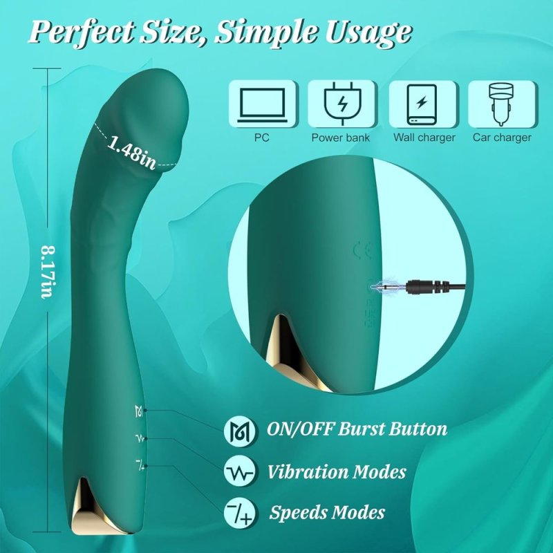 Vido G-spot Vibrator Dildo