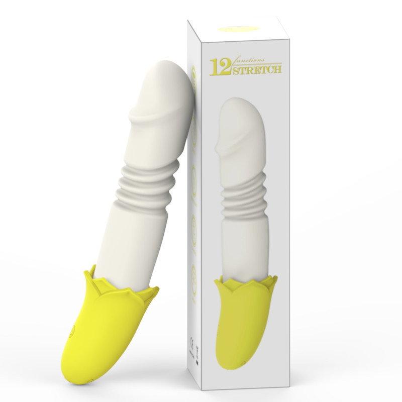 Thrusting  Banana Vibrator