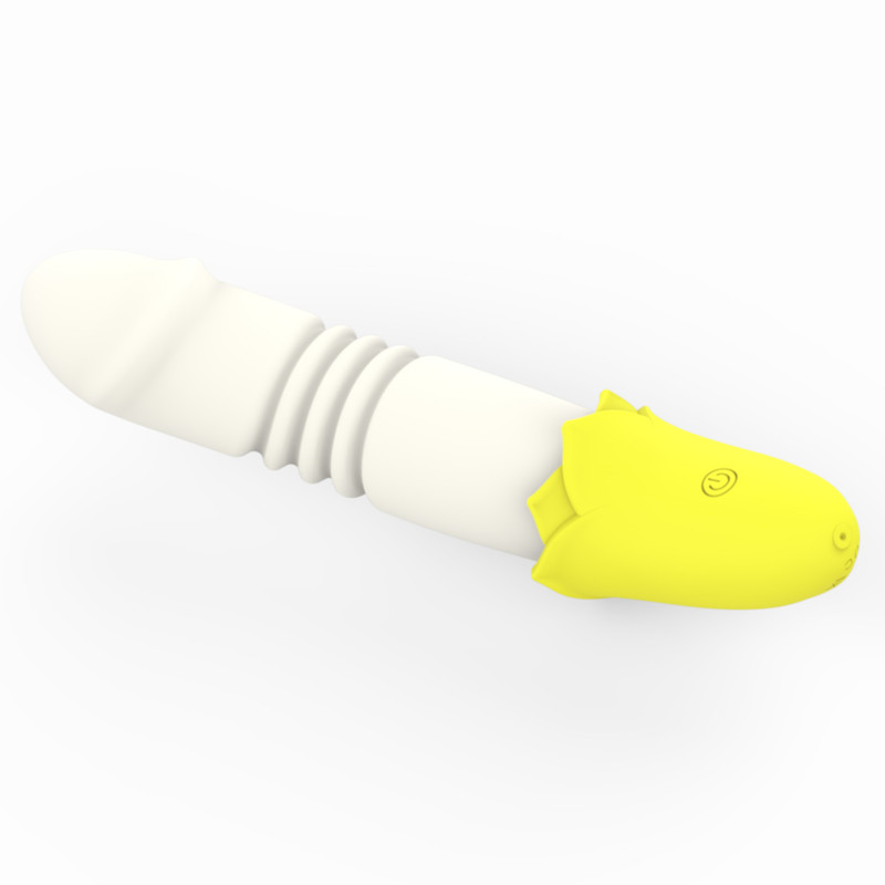 Thrusting  Banana Vibrator