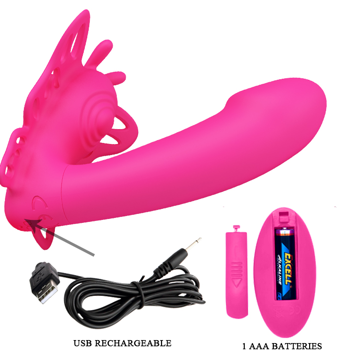 Pretty Love Katherine Wearable Butterfly Vibrator