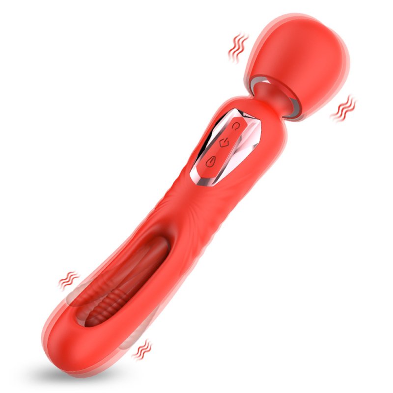 Finger Flapping Wand G-Spot Vibrator