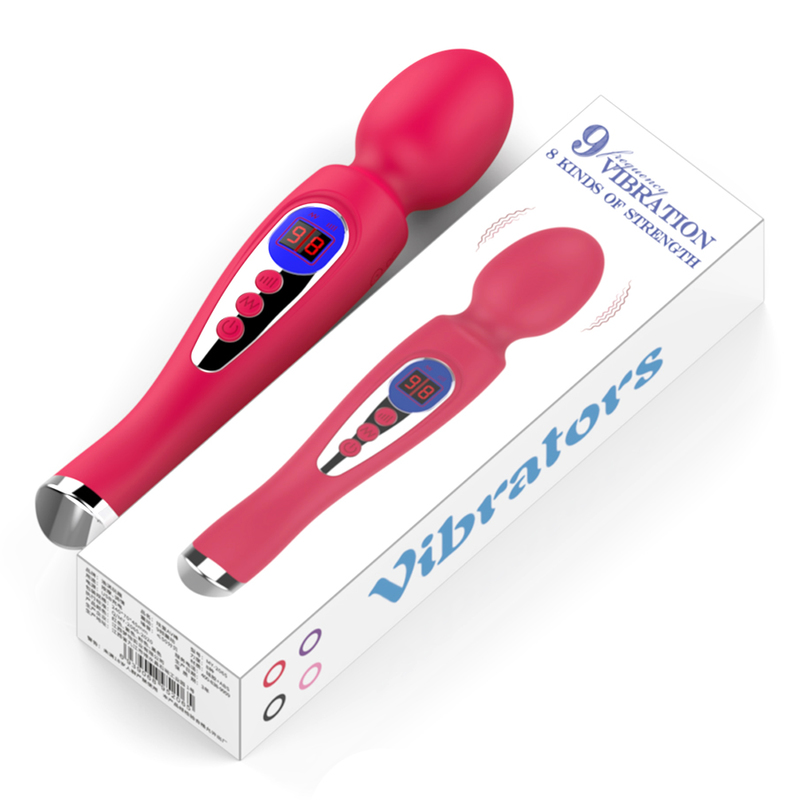 Dazzle LCD Wand Vibrator