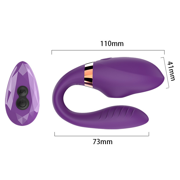 Clit Suction Couple Vibrator