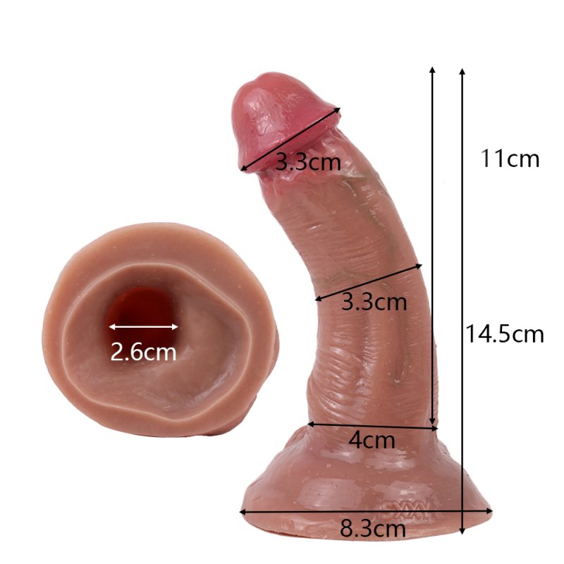 Scrotum Cover Realistic Cock Sleeve -D