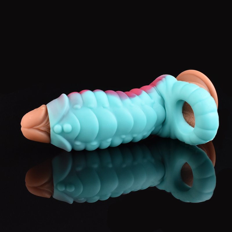 Double Color Dragon Penis Seeve