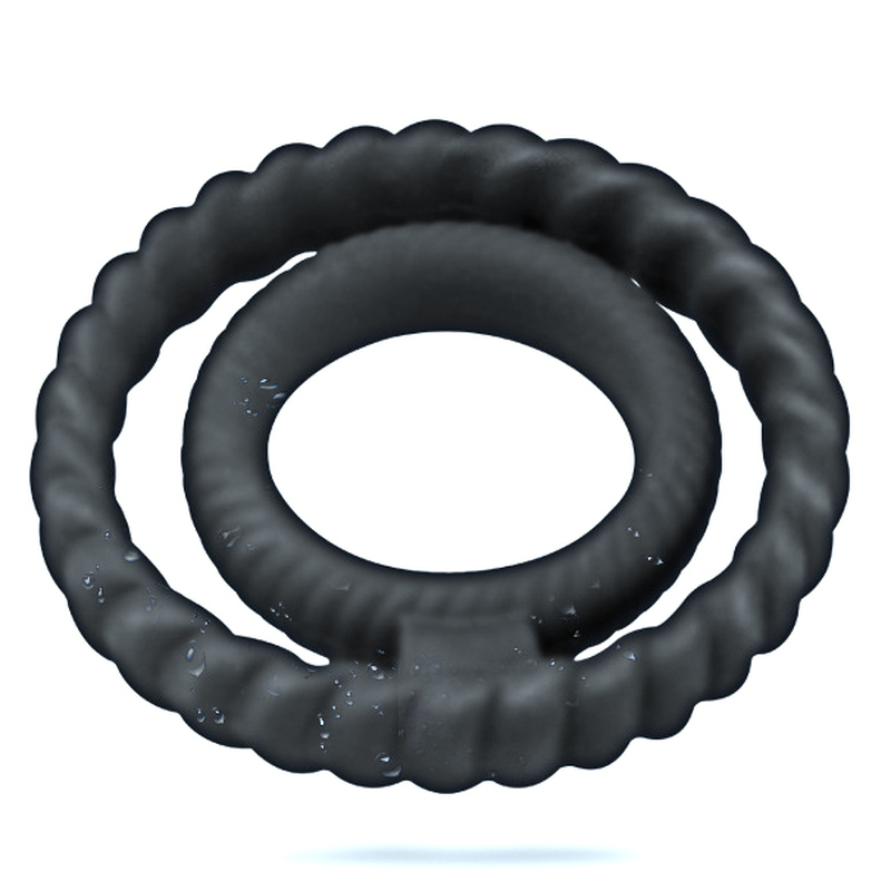 Silicone Dual Penis Ring