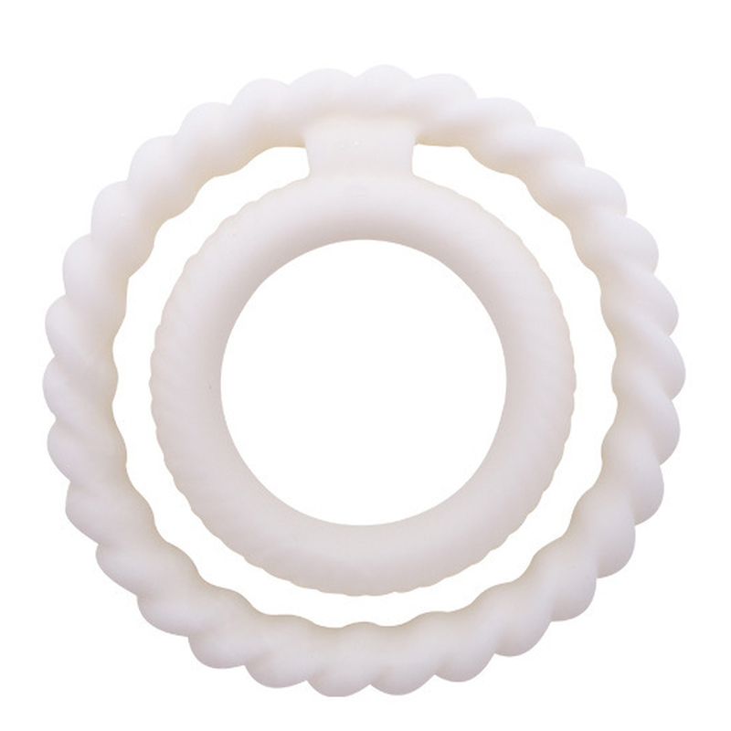 Silicone Dual Penis Ring