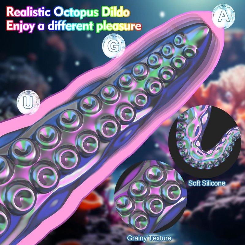 Huge Monster Vibrating Tentacle Dildo