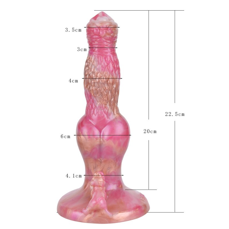 Hawk Werwolf Realistic Vibration Dildo - B