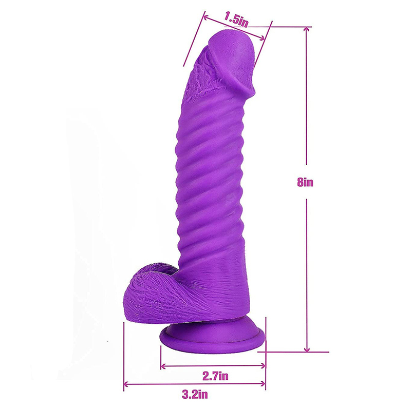 Realistic Dildo with Strong Suction Cap