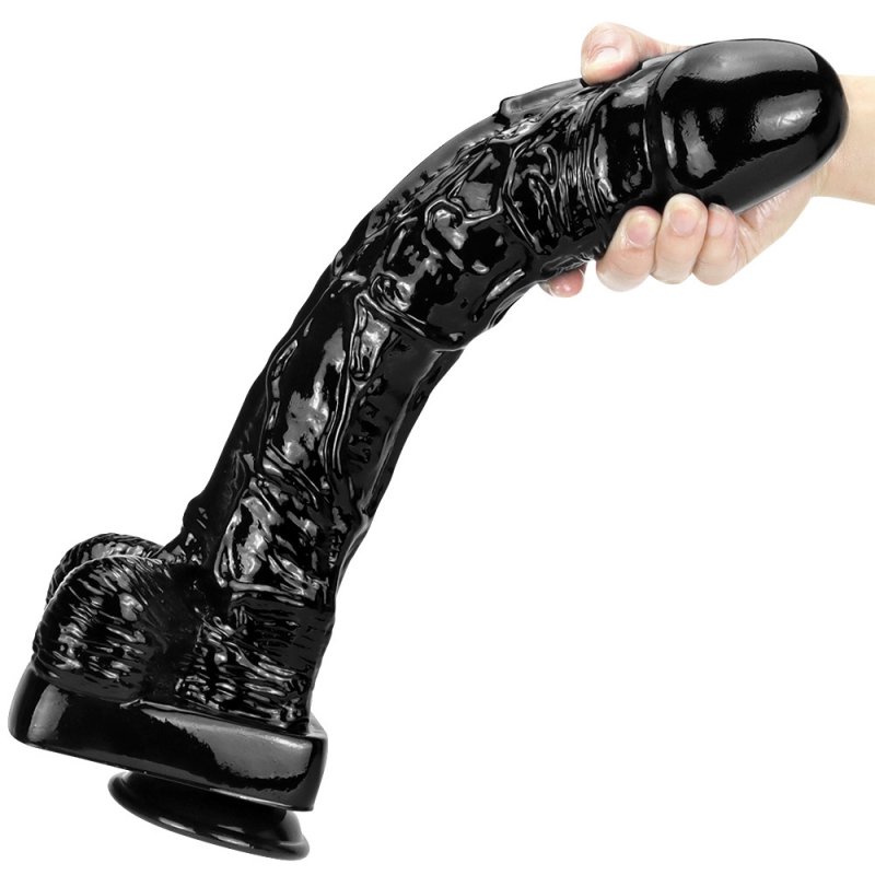 Black Warrior PVC Huge Cock - 15 inch