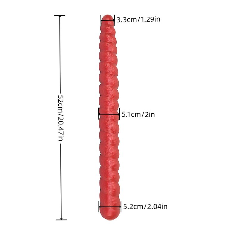 Thread Pattern Double Ended Dildo