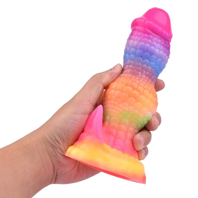 Luminous Silicone Dildo - 24