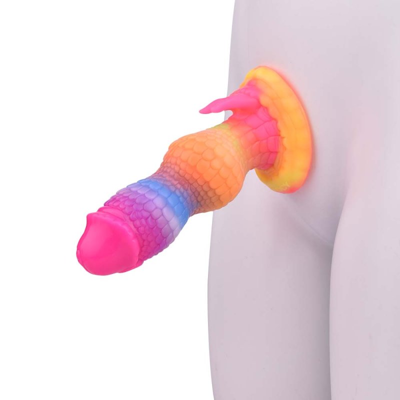 Luminous Silicone Dildo - 24