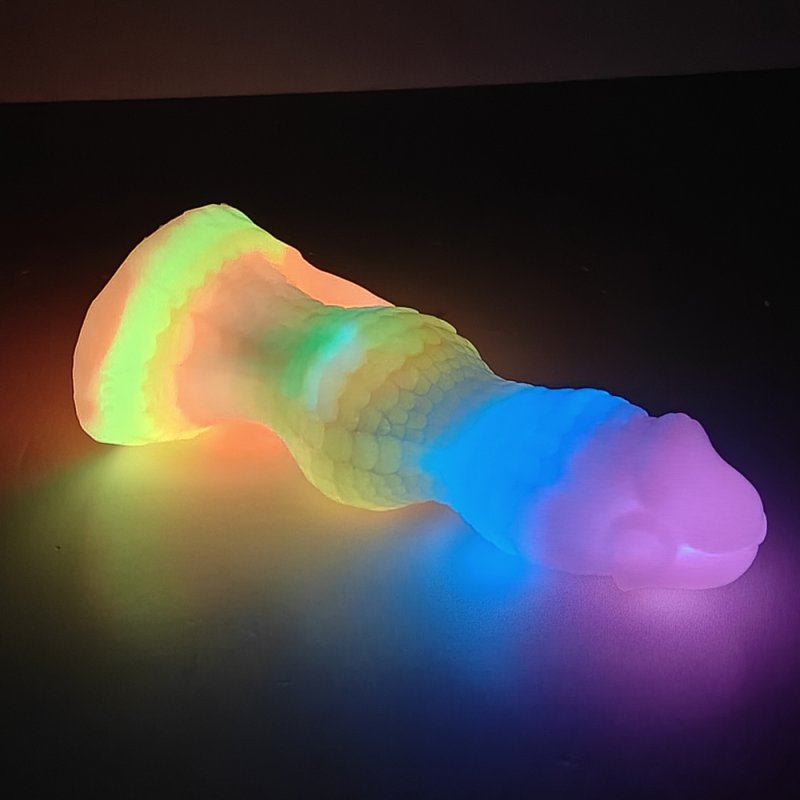 Luminous Silicone Dildo - 24