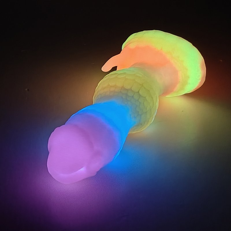 Luminous Silicone Dildo - 24