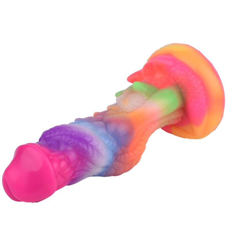 Luminous Silicone Dildo - 22