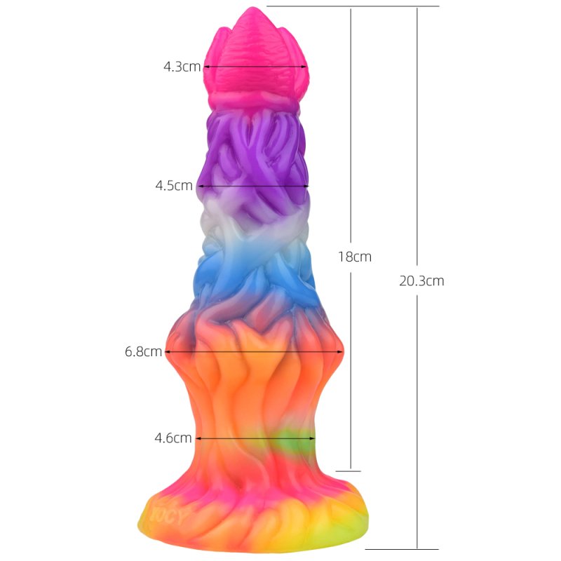 Luminous Silicone Dildo - 23