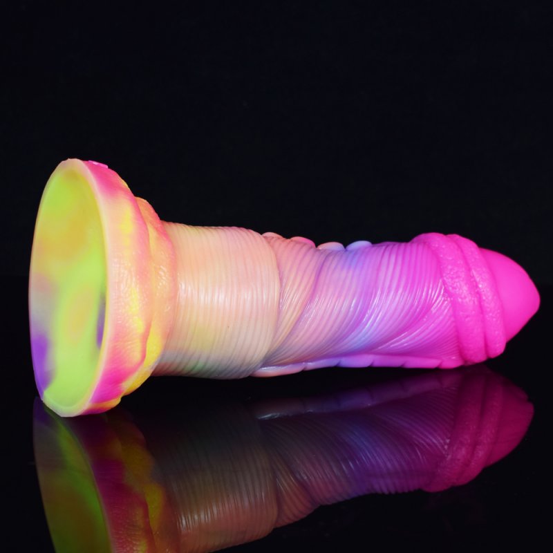 Luminous Silicone Dildo - 17