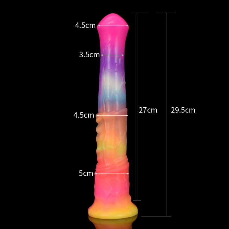 Luminous Silicone Butt Plug  - 16