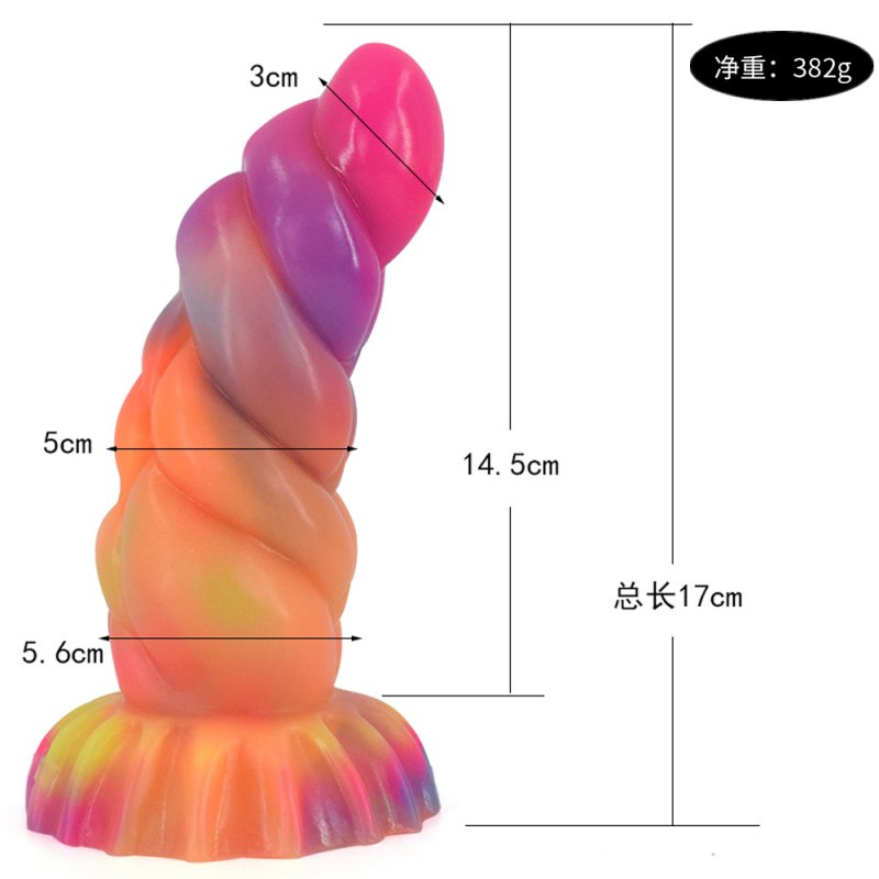 Luminous Silicone Dildo - 08