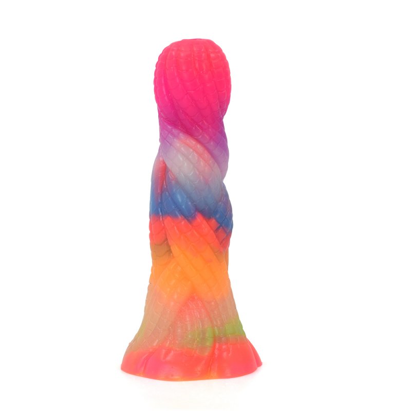 Luminous Silicone Butt Plug - Snake