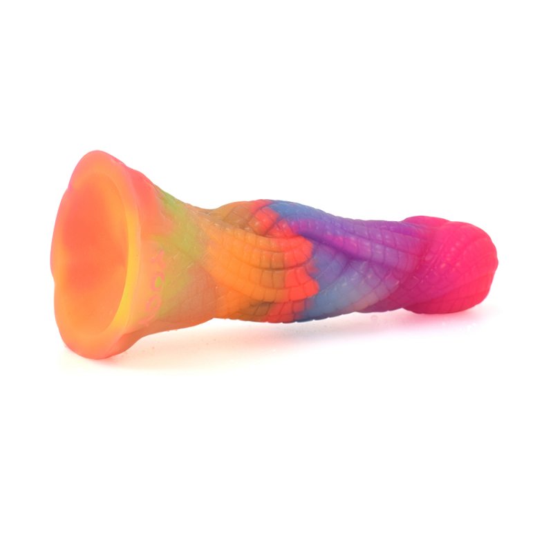 Luminous Silicone Butt Plug - Snake