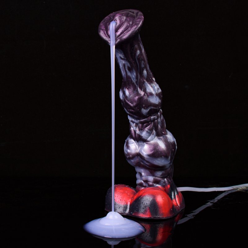 Squirting Alien Beast Night Elf 10.2" Dildo - L