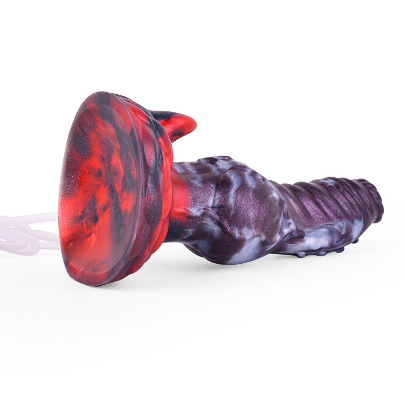 Squirting Alien Beast Night Elf 7.7" Dildo - J