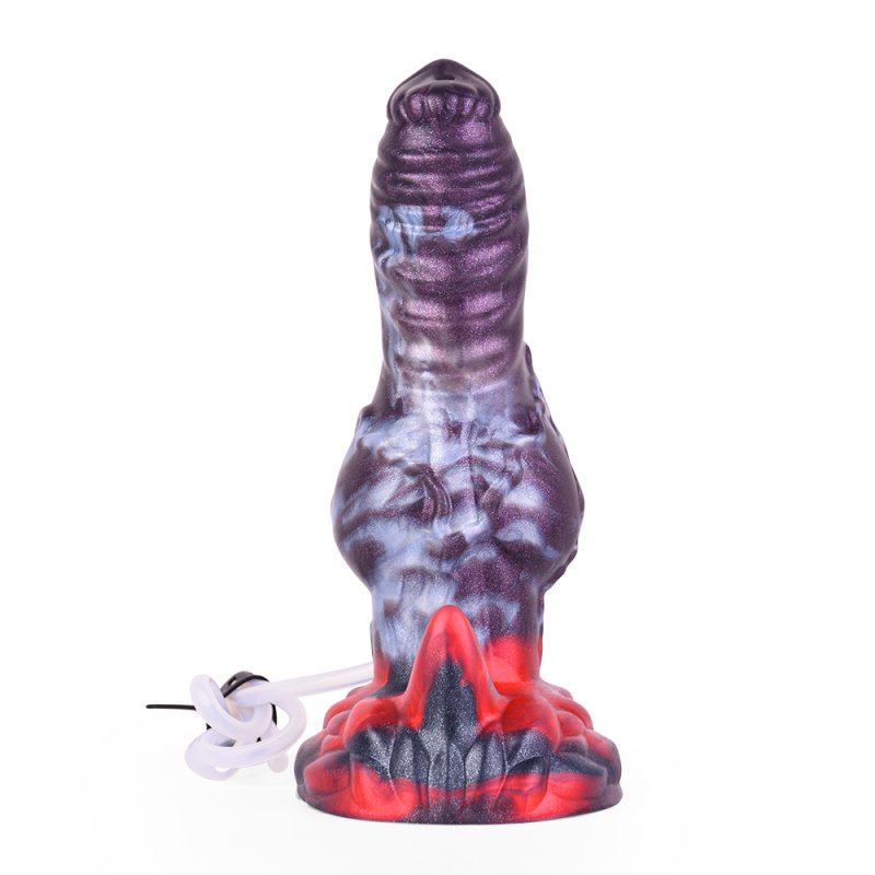 Squirting Alien Beast Night Elf 7.7" Dildo - J