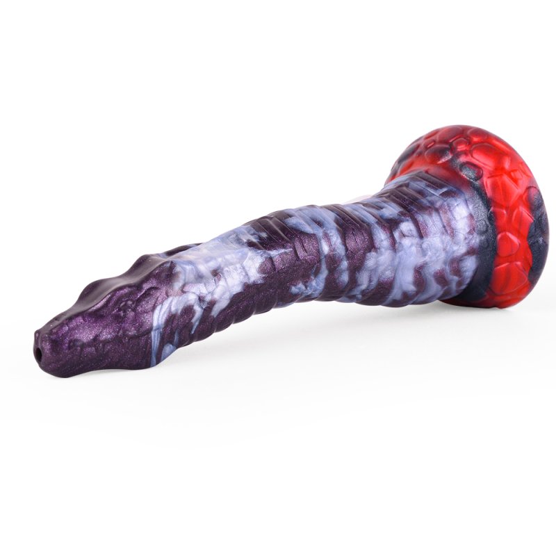 Squirting Alien Beast Night Elf 9.8" Dildo - E