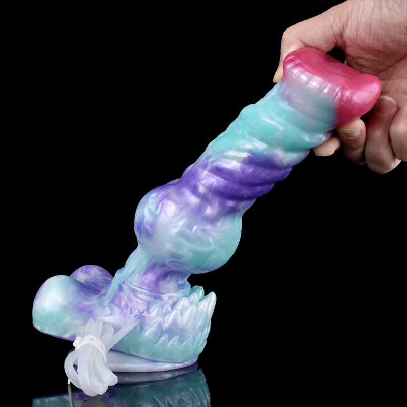 Ice Dragon Wolf King Squirting Realistic Cock