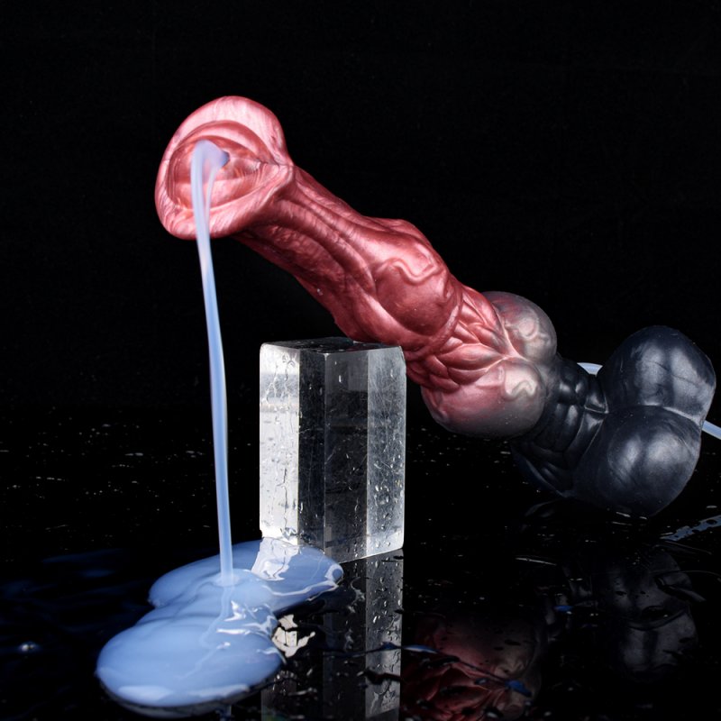 Squirting Fake Horse Realistic Animal Dildo - K